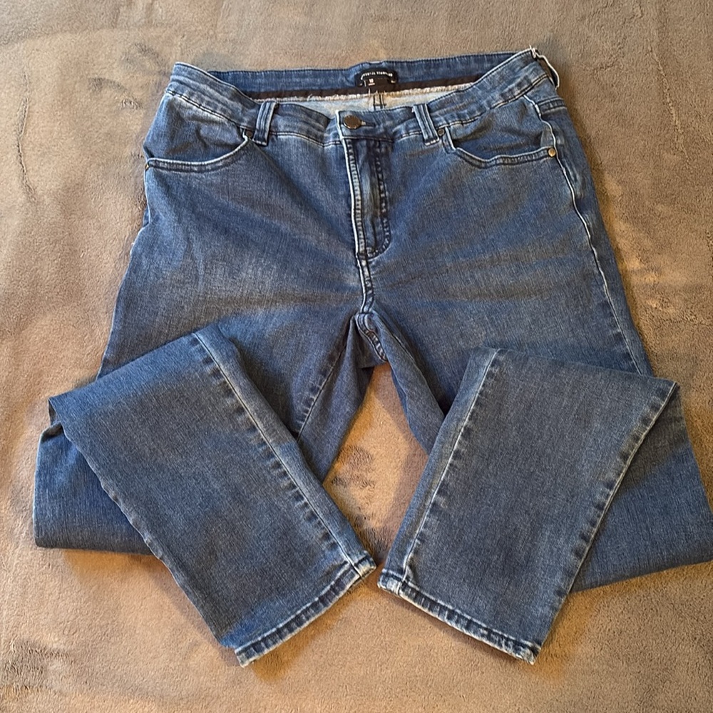 Universal Standard Skinny Leg Blue Jeans Size 10